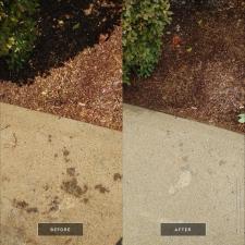 Driveway cleaning and oil removal in Apex, NC