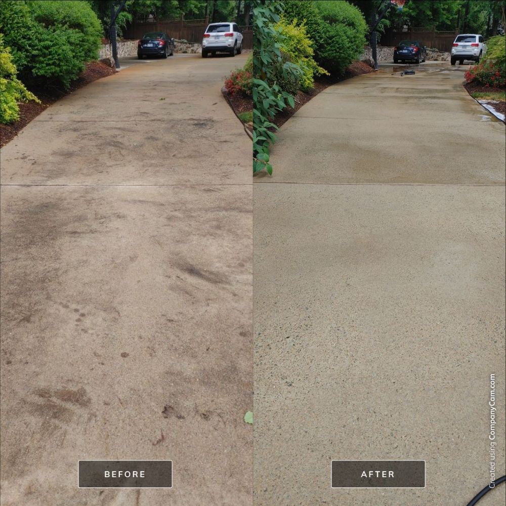 Concrete cleaning raleigh
